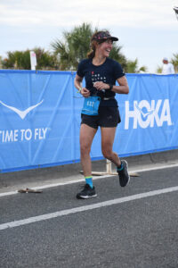 woman running