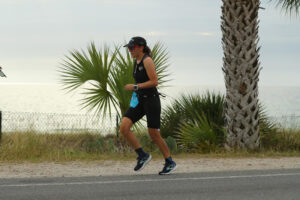 woman running